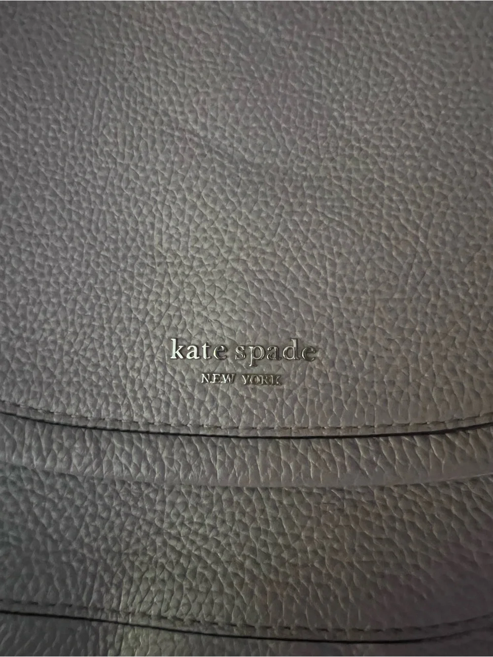 Kate Spade Roulette Leather Small Saddle Crossbody